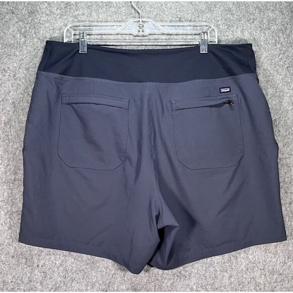 Patagonia Happy Hike Shorts Gray Size XL Running Hiking - Picture 2 of 10